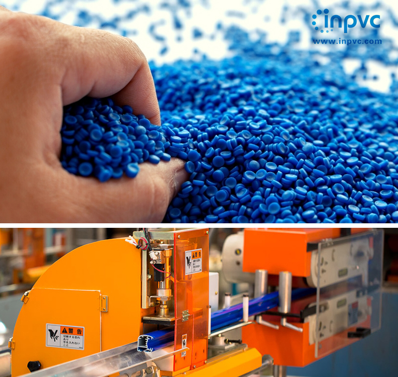 blue compounds for extrusion